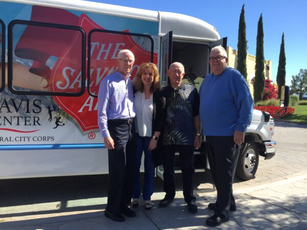Berger and Barker Foundations Partner for Salvation Army Bus