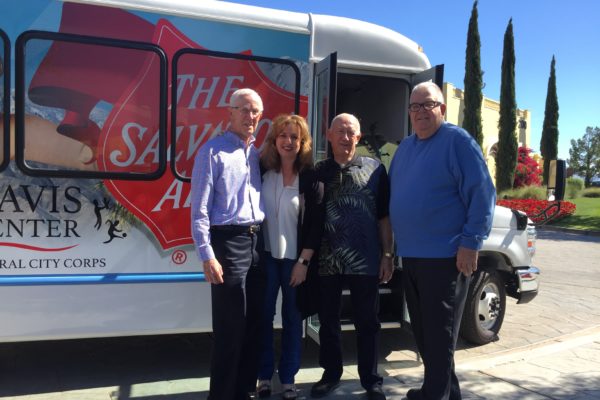 Berger and Barker Foundations Partner for Salvation Army Bus