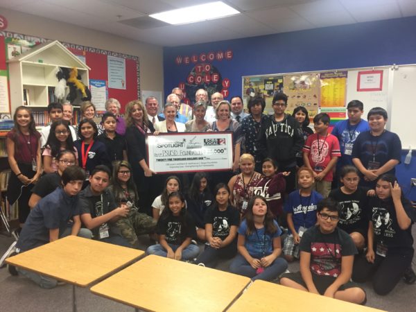 $25,000 Grant will Support Palm Springs Unified School District