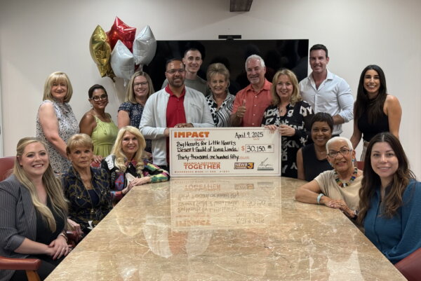 Grant Helps Big Hearts for Little Hearts Desert Guild Reach its Goal